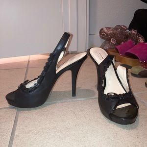 Coach Black High Heel Size 7 B